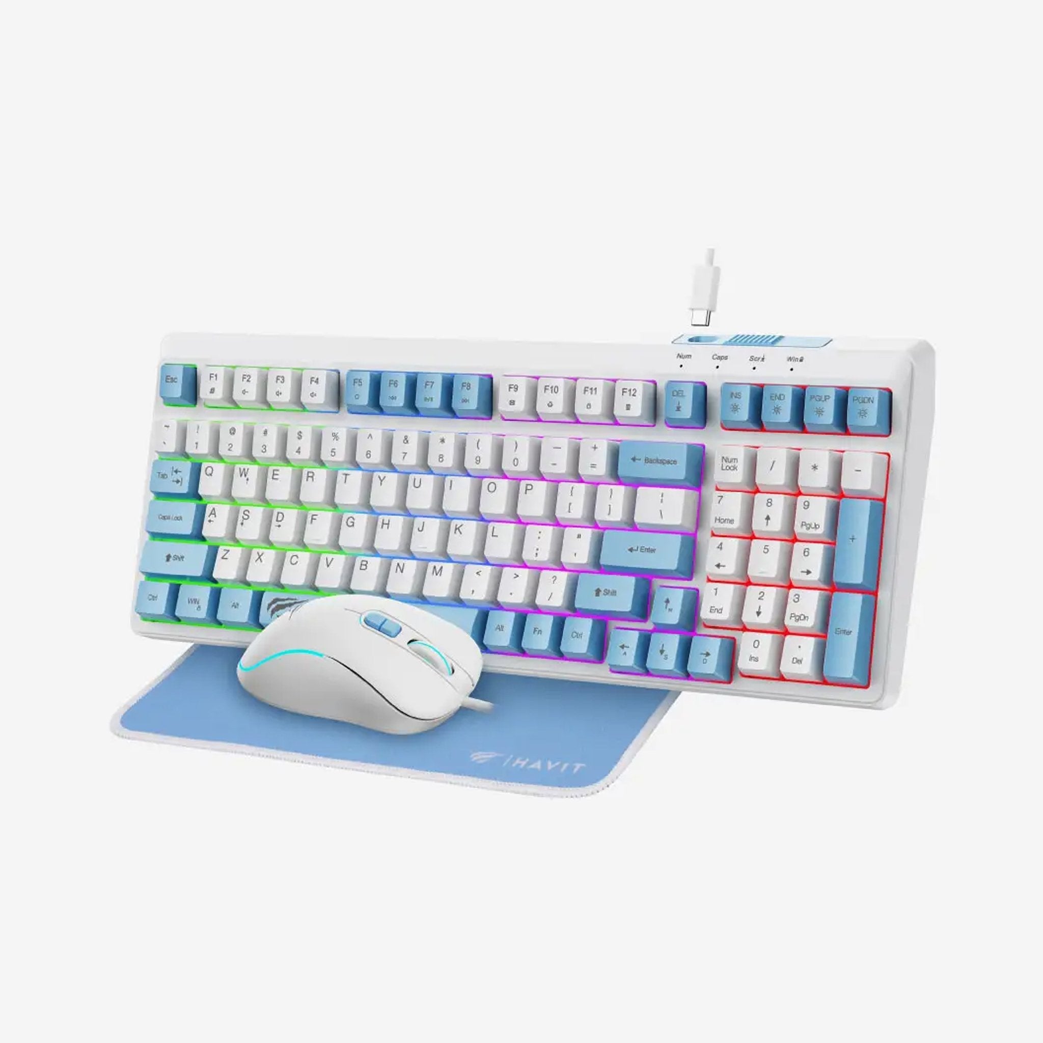 Combos Gamer de Mouse y Teclado
