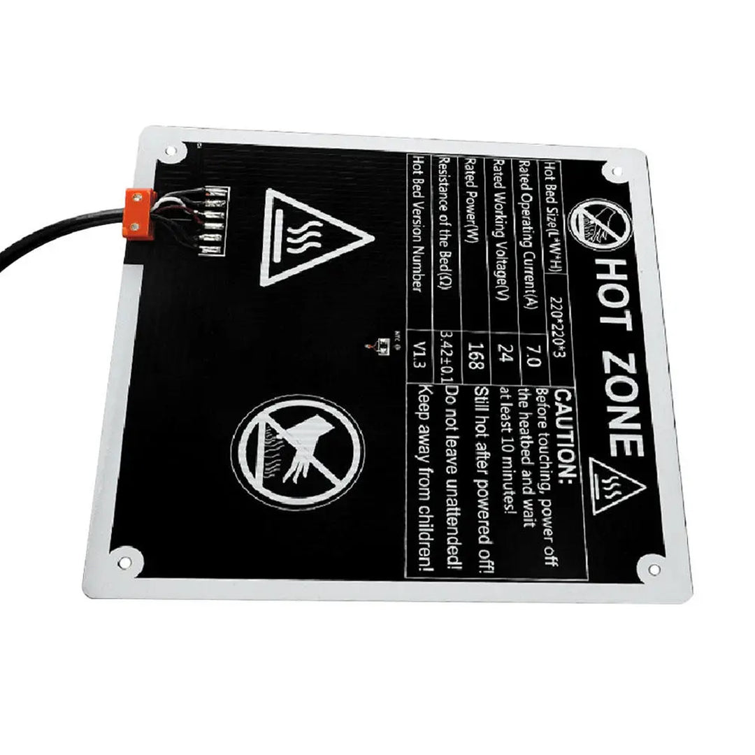 Cama Caliente Hot Bed 220 × 270 mm para Impresora 3D ANET E10