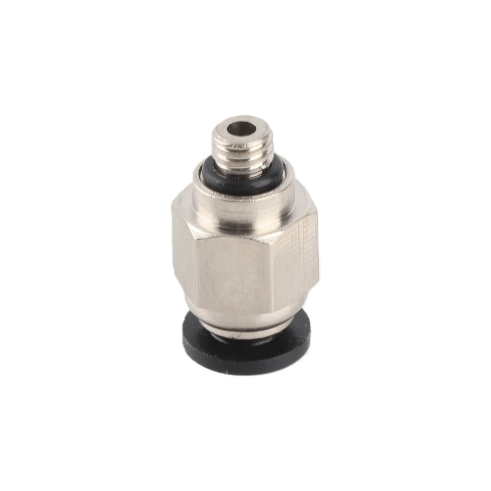 Conector Neumático de Latón Niquelado para Tubo de Teflón 1.75 mm – ANET ET4 / ET5
