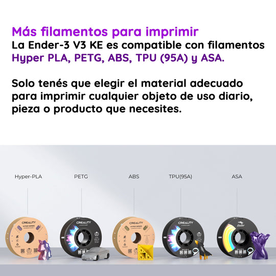 IMPRESORA 3D ENDER-3 V3 KE