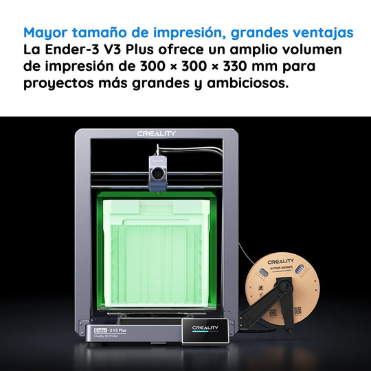 Impresora 3D Creality Ender-3 V3 Plus – Alta Velocidad 600 mm/s