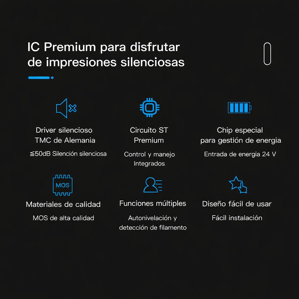 SILENT MOTHERBOARD 32 BIT V1.1.0.3 PARA ENDER CR-6 SE