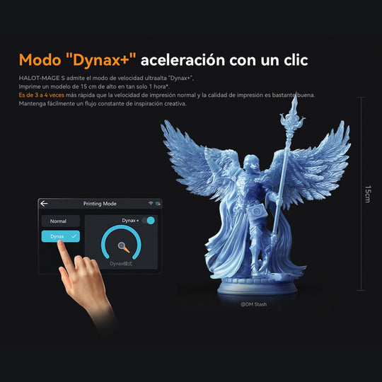 IMPRESORA 3D RESIN ENDER HALOT MAGE S 223*126*230