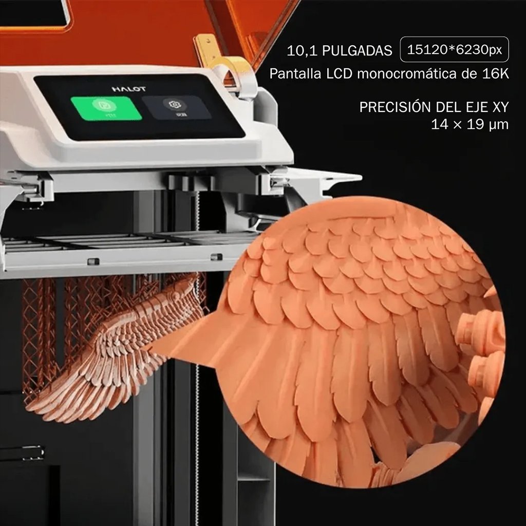 IMPRESORA 3D RESINA HALOT X1