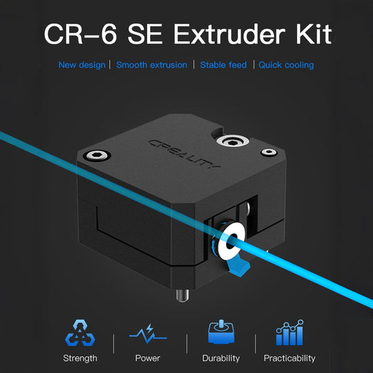 Extruder Kit Farend Black Compatible con CR-6 SE / CR-6 Max / CR-10 Smart