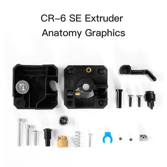Extruder Kit Farend Black Compatible con CR-6 SE / CR-6 Max / CR-10 Smart