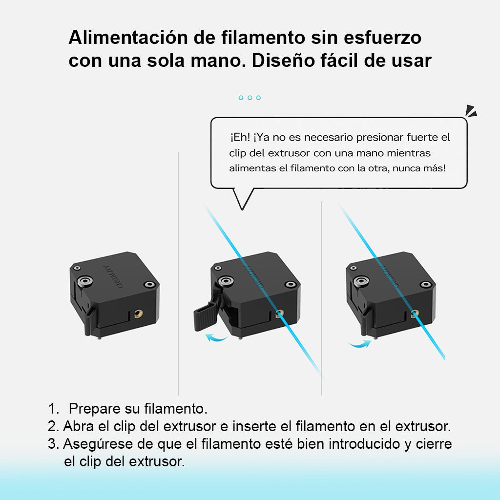 Extruder Kit Farend Black Compatible con CR-6 SE / CR-6 Max / CR-10 Smart