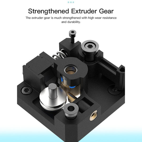 Extruder Kit Farend Black Compatible con CR-6 SE / CR-6 Max / CR-10 Smart