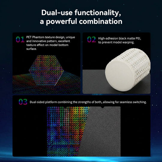 PEY Phantom Double sided printing platform board 235×235 spring steel 1