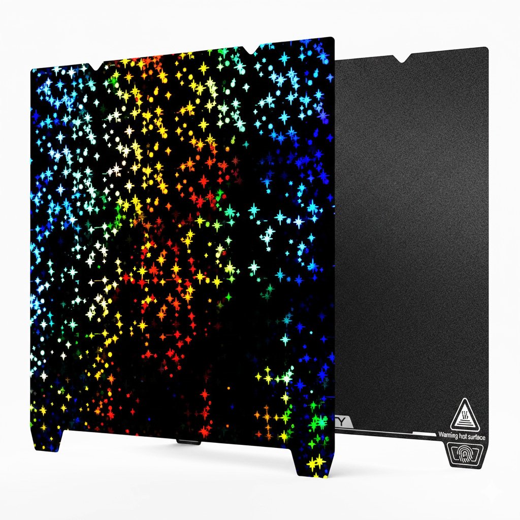 PEY Stars Double sided printing platform board 235×235 spring steel 1