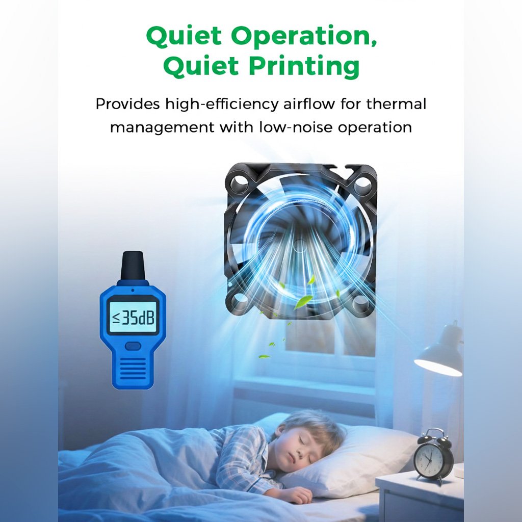 3010 Axial Fan 24V para Hotend