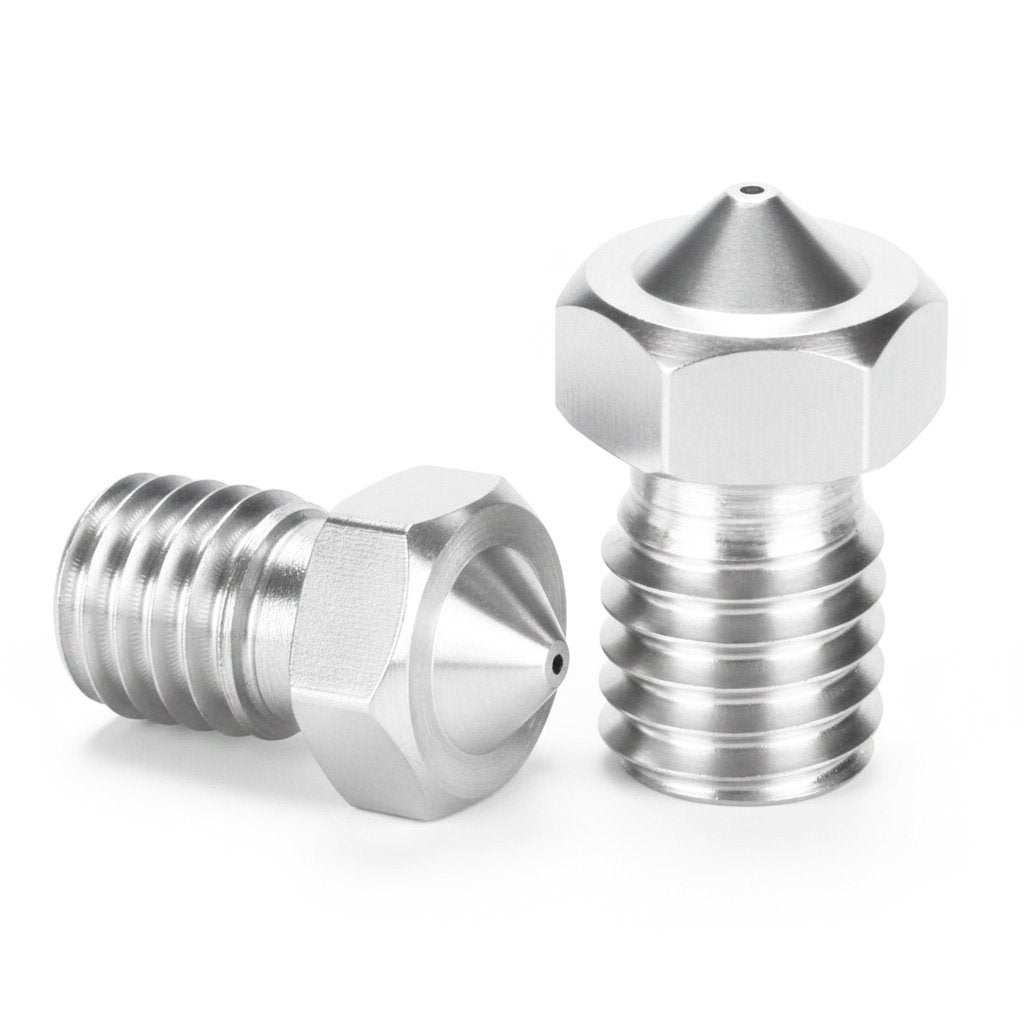 1.75/0.25mm,V6 stainless steel nozzle, M6 thread.