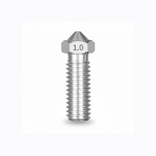 1.75/1.0mm,V6 stainless steel nozzle, M6 thread.