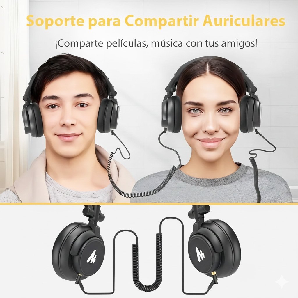 Auriculares Maono AU-MH601 – Monitor Profesional DJ