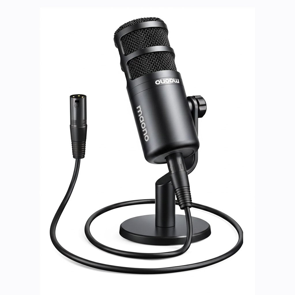 Micrófono Dinámico Maono PD100 con Conexión XLR y Patrón Cardioide