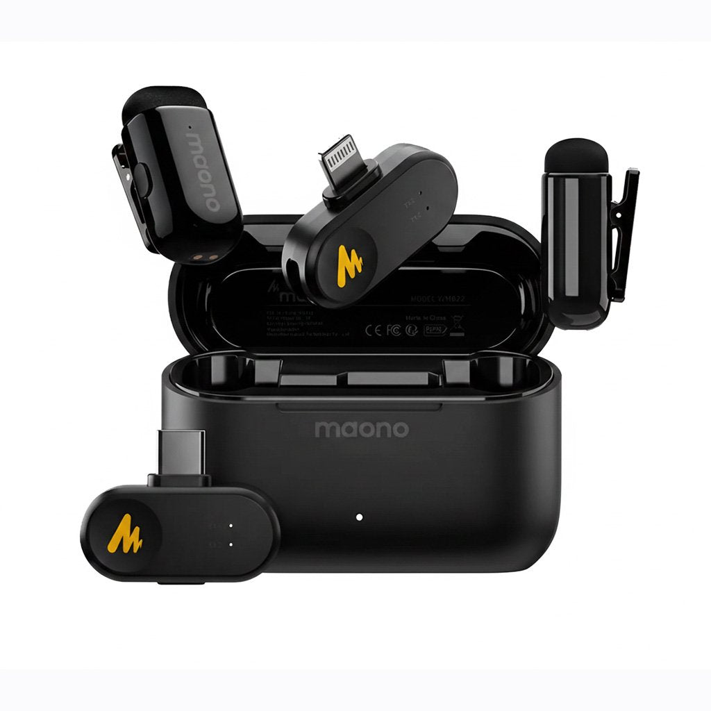 Micrófono Inalámbrico Maono WM622 PBC2 con Reducción de Ruido – 100 m