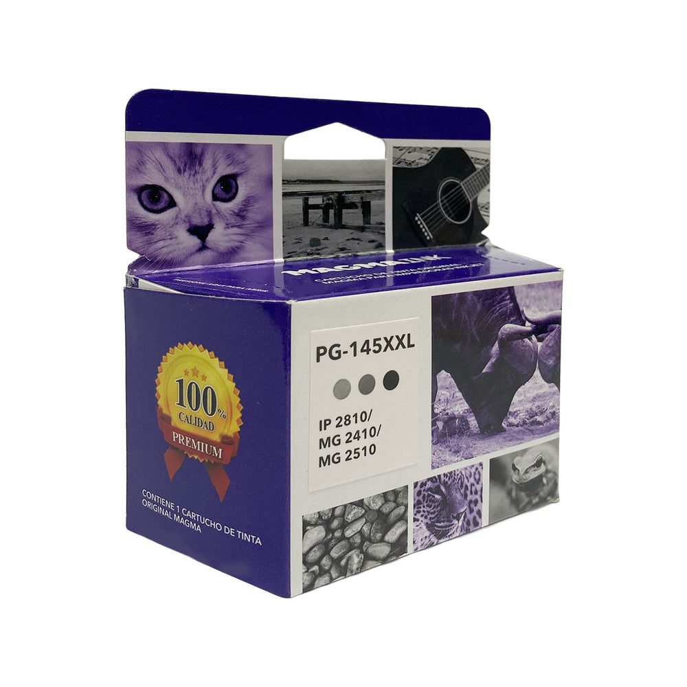 Cartucho Compatible Magma PG-145XXL Negro para Canon PIXMA