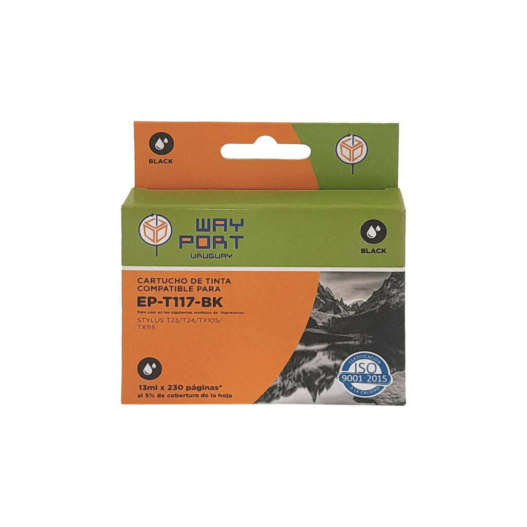 CART. WAYPORT BLACK P/EPSON XP2200, WF2950, 2935, 2981