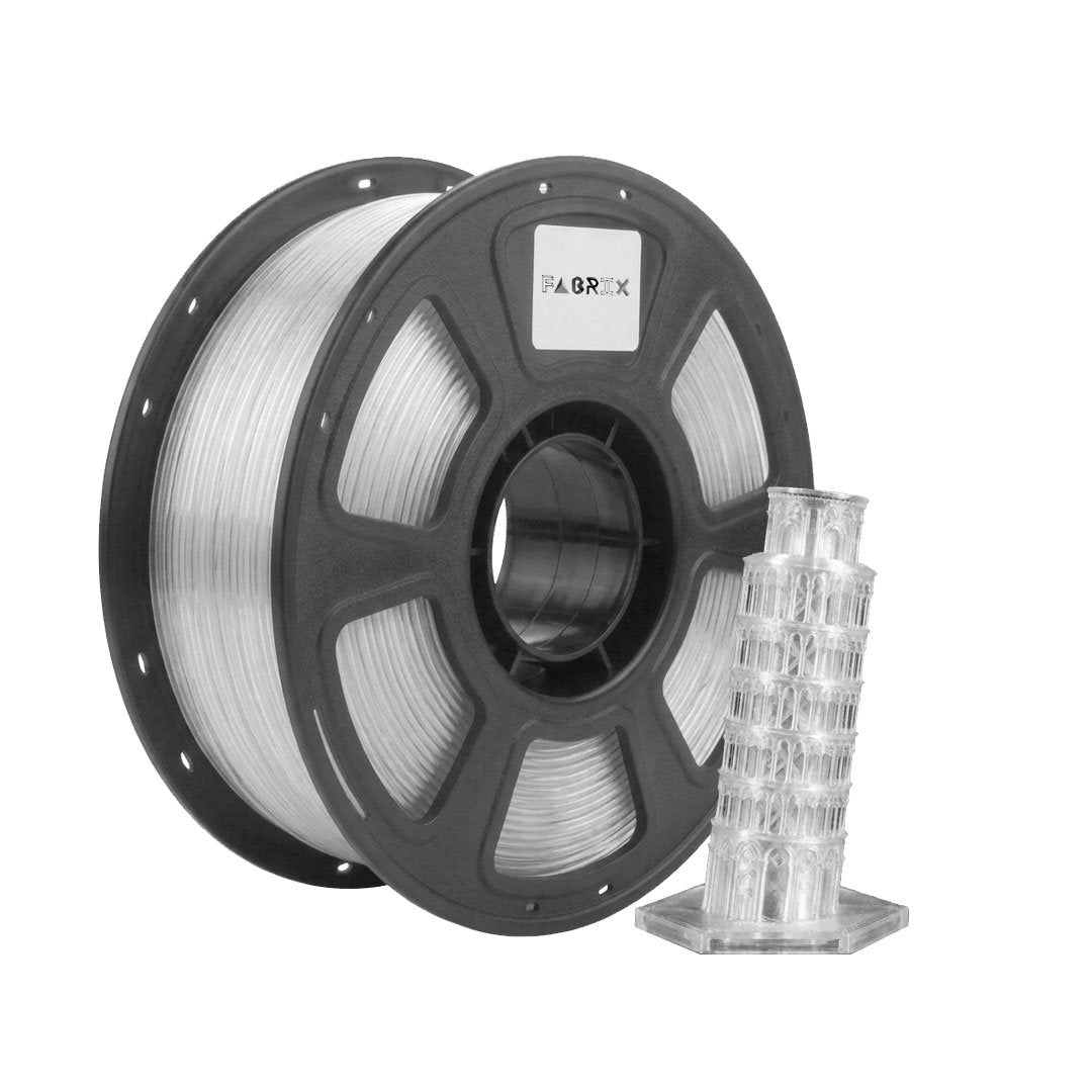 Filamento PETG Transparente Fabrix 1.75 mm 1 kg