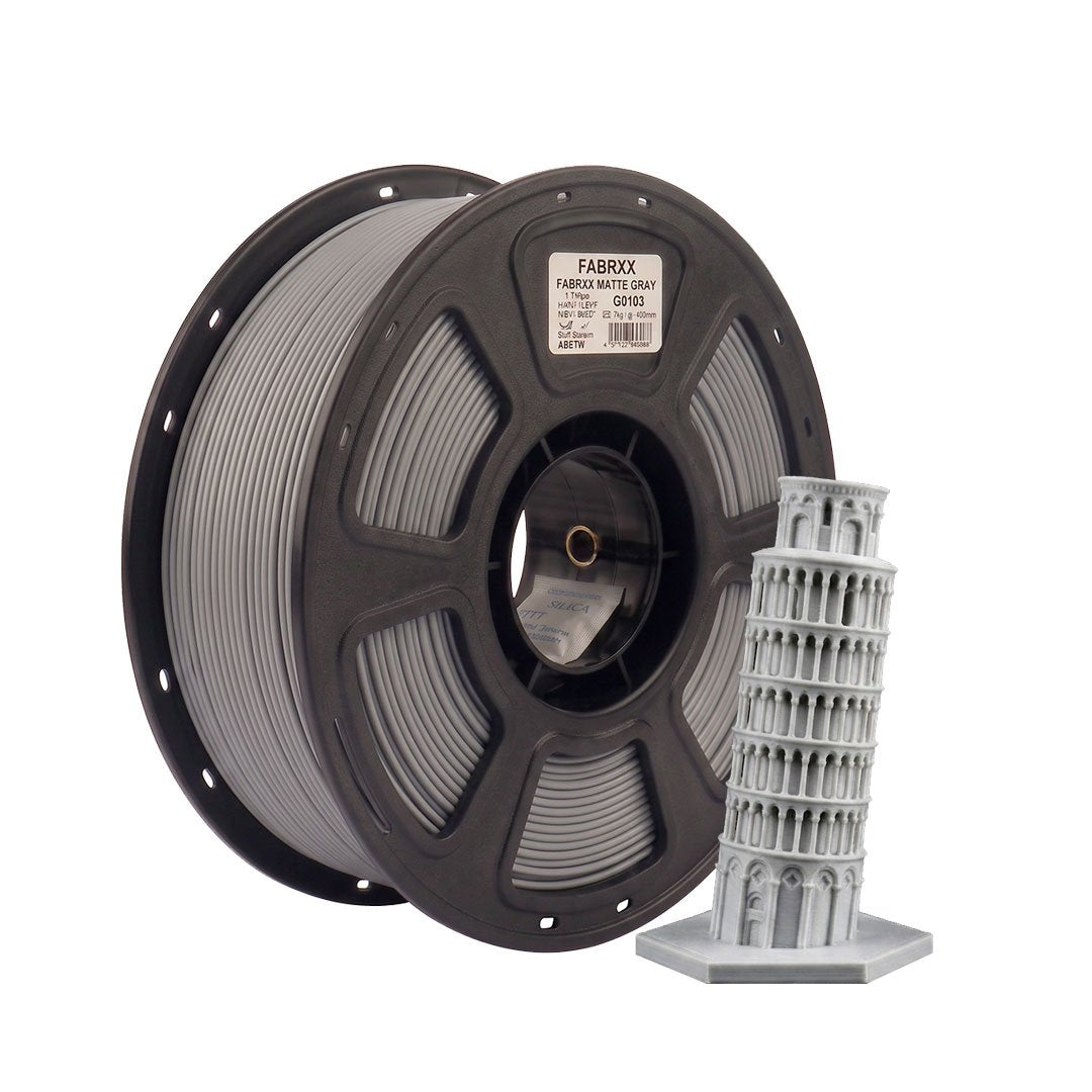Filamento PETG Gris Fabrix 1.75 mm 1 kg