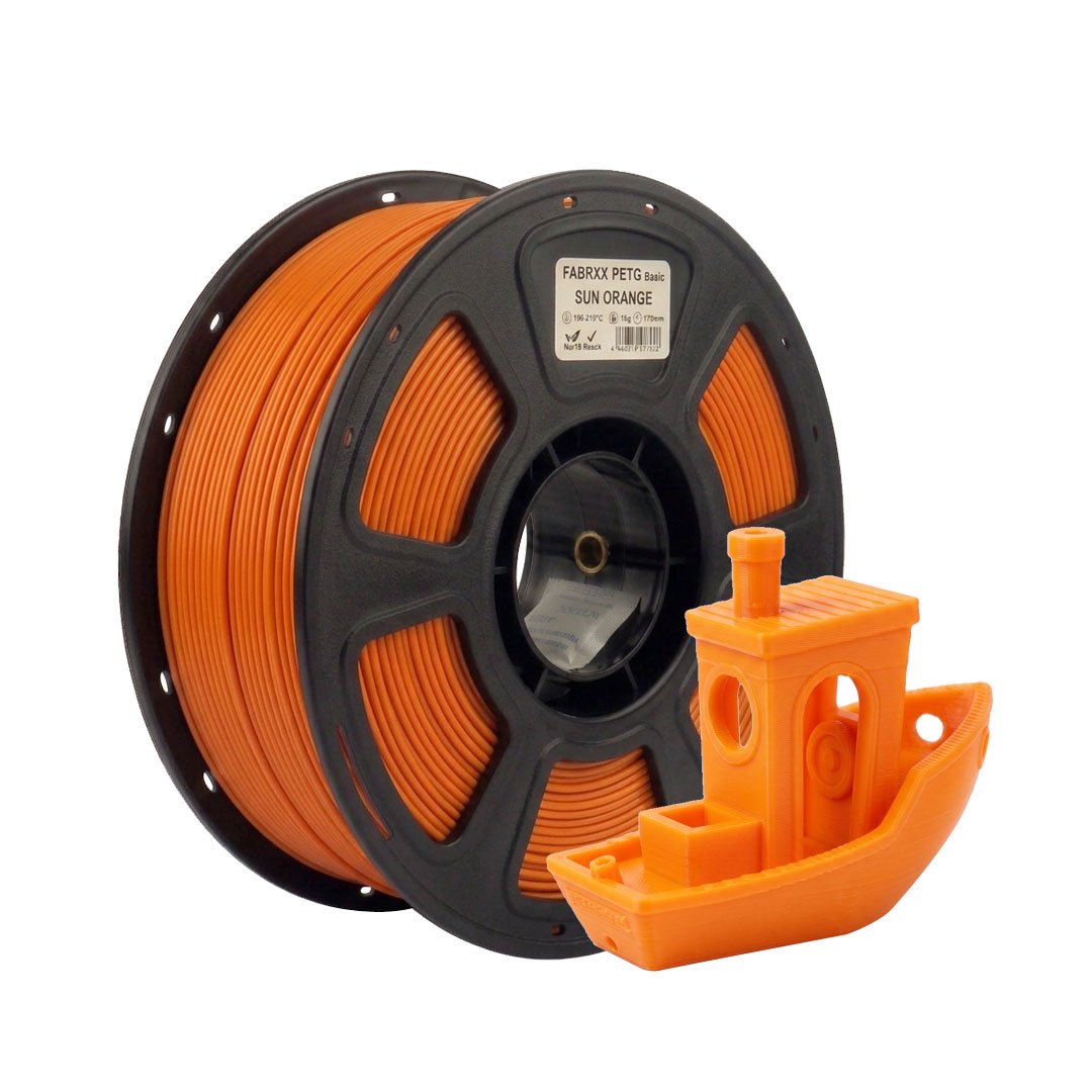 Filamento PETG Sun Orange Fabrix 1.75 mm 1 kg