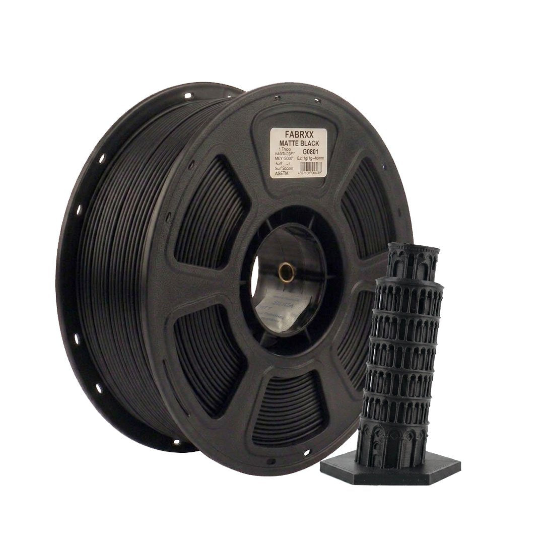 Filamento PETG Negro Fabrix 1.75 mm 1 kg