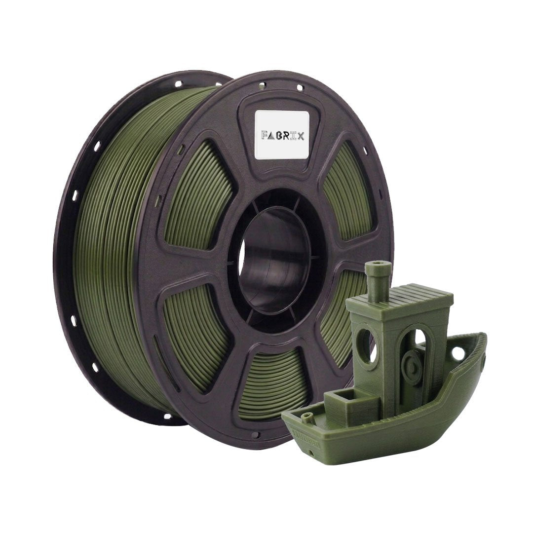 Filamento PLA Matte Verde Oliva Fabrix 1.75 mm 1 kg