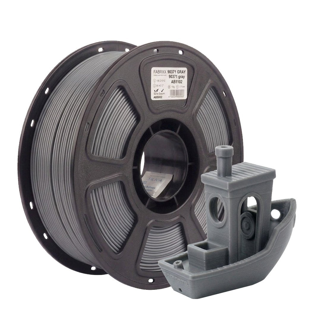 Filamento PLA+ Gris Fabrix 1.75 mm 1 kg