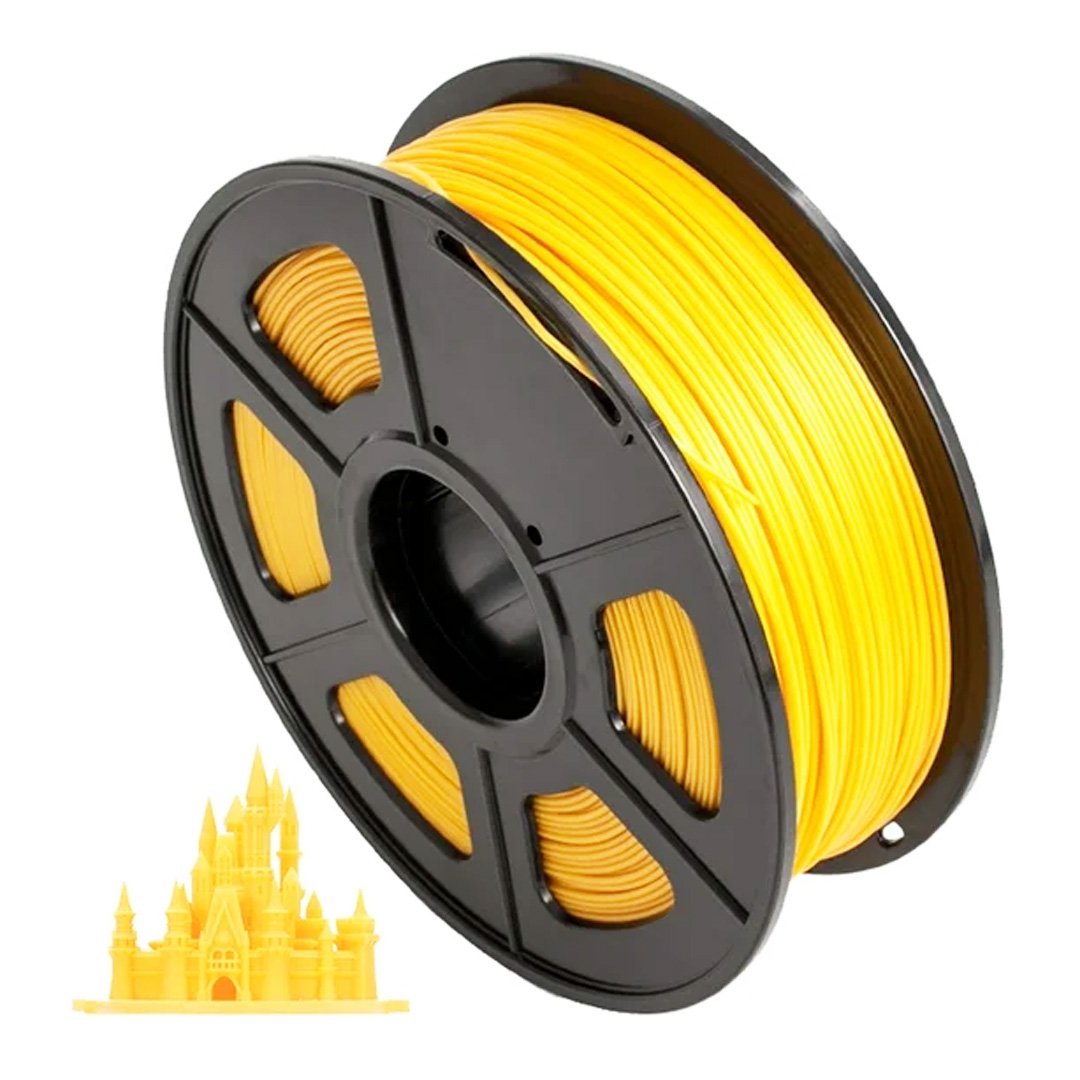 FILAMENTO P/IMPRESORA 3D PLA DE 3.00 MM / 1 KG YELLOW