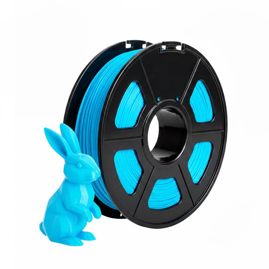 FILAMENTO P/IMPRESORA 3D PLA DE 1.75 MM / 0.5 KG CELESTE