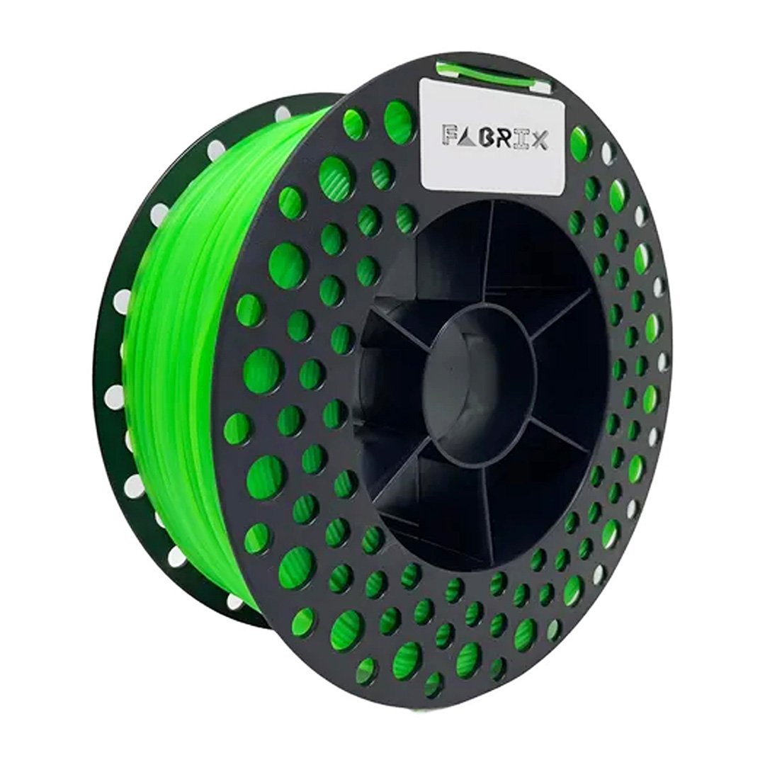 FILAMENTO P/IMPRESORA 3D PLA DE 1.75 MM / 0.5 KG VERDE FLUO