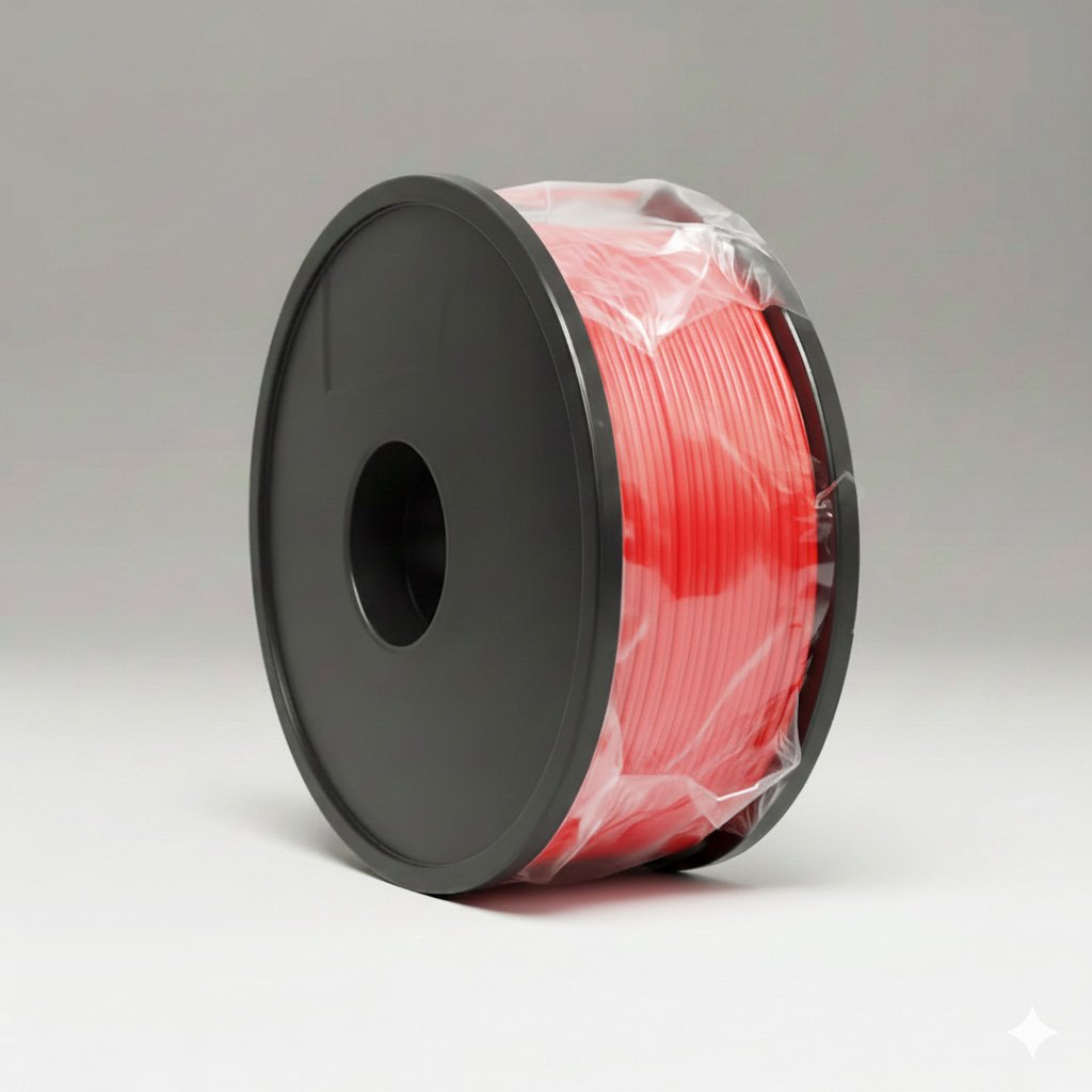 FILAMENTO P/IMPRESORA 3D PLA DE 1.75 MM / 0.5 KG ROJO
