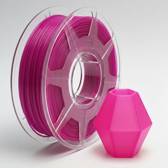 FILAMENTO P/3D PLAGlass Purple1.75MM 1K