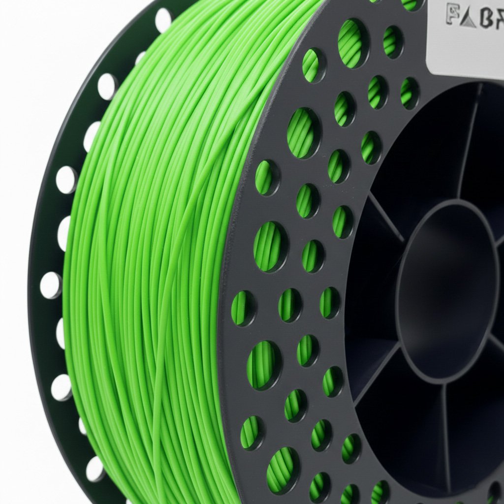FILAMENTO P/IMPRESORA 3D PLA DE 1.75 MM / 1 KG VERDE FLUO