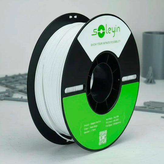 FILAMENTO SOL PLA+ 1.75MM/1KG MATTE WHITE