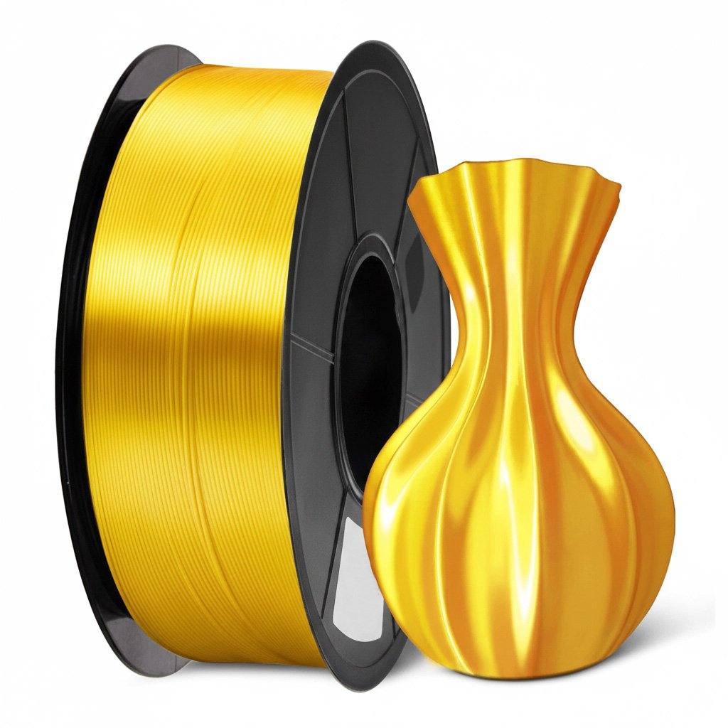 FILAMENTO P/IMPRESORA 3D eSILK DE 1.75 MM / 1KG YELLOW