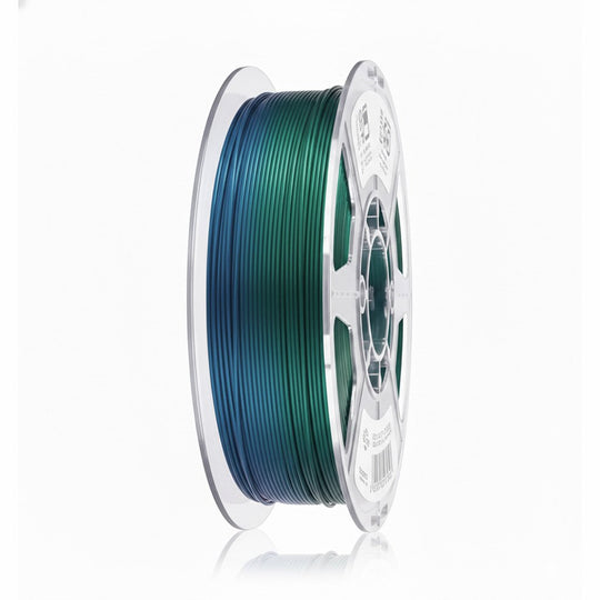 FILAMENTO P/3D ePLA-Silk Magic (dual colors)Green Blue1.75MM 1K