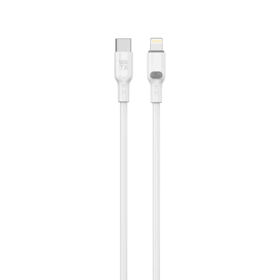 Cable USB-C a USB-C Havit CB6279 60W 1M Silicona Blanco