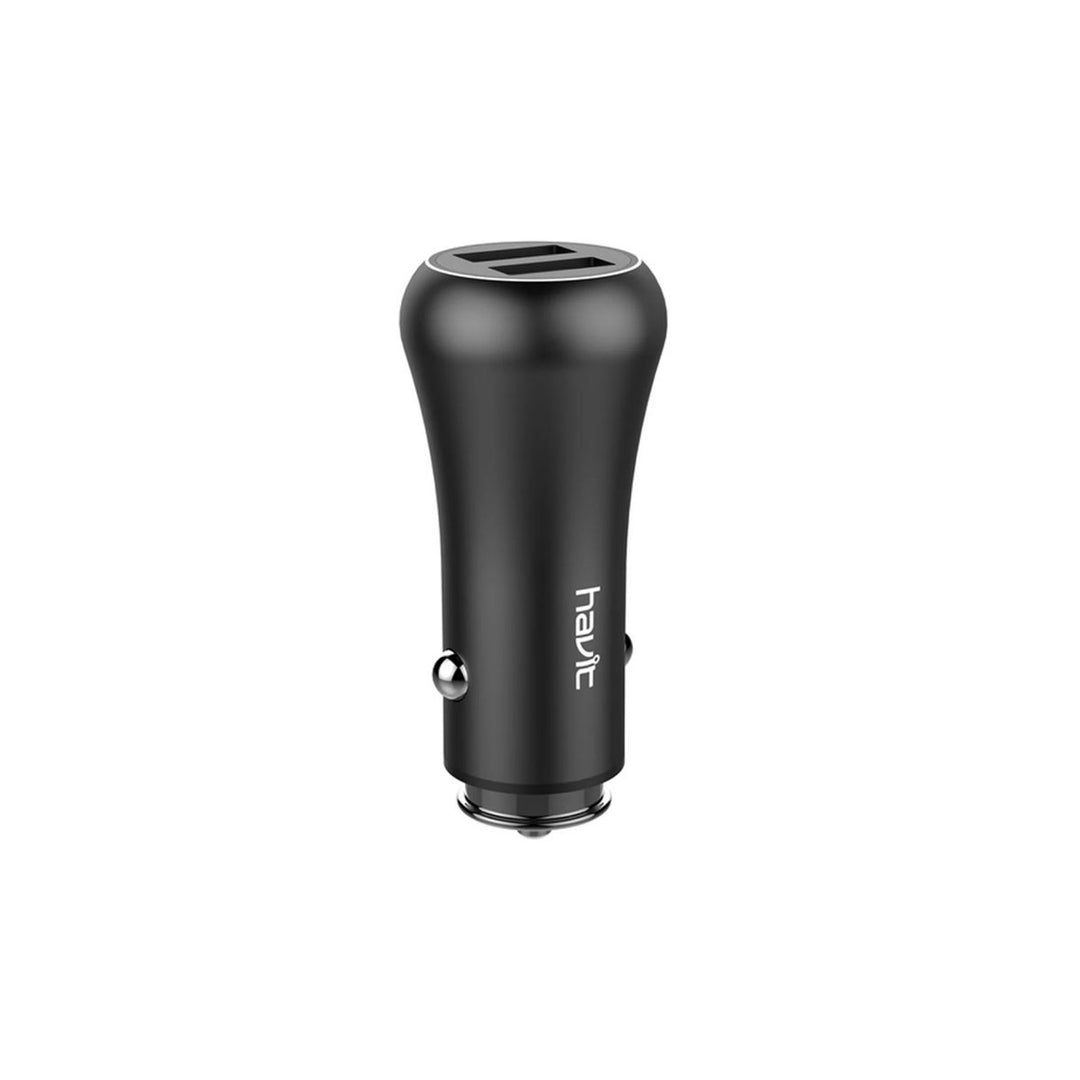 Cargador Auto Havit Doble USB 36W Carga Rápida 12V 24V