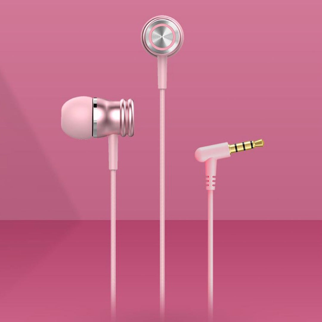 Auriculares In-Ear Havit E303P Rosa con Micrófono