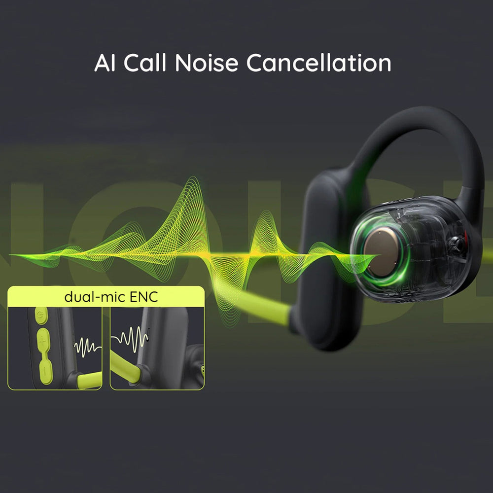 Auriculares Havit E553BK Conducción Ósea Bluetooth IPX5