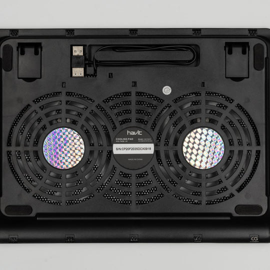 Base Cooler Havit para Laptop 14" – 15.6" con Iluminación