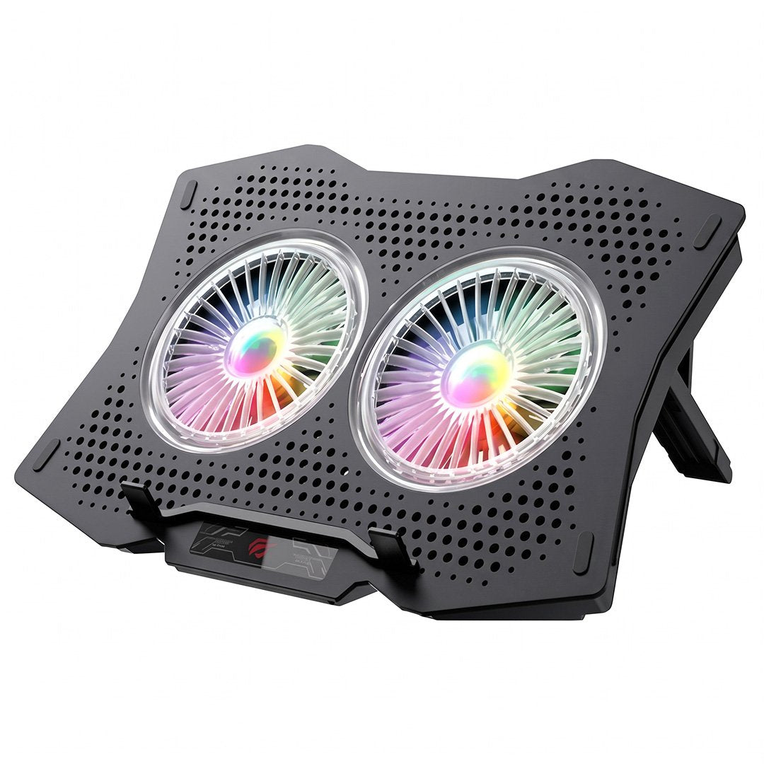 Laptop cooler gamer Havit para 14" a 17", iluminado