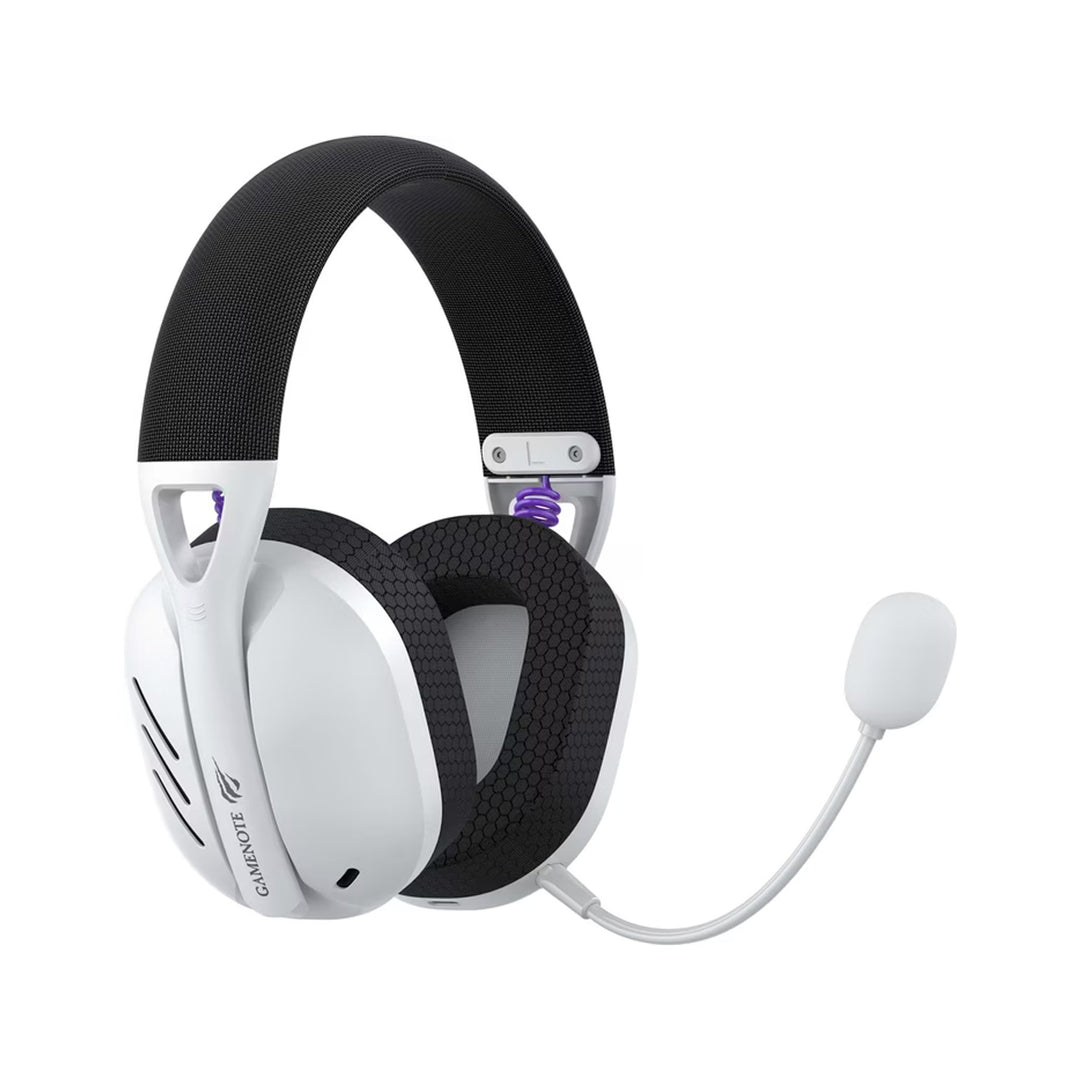 Auriculares Gamer Havit Fuxi H3 Inalámbricos 2.4G Bluetooth Blanco