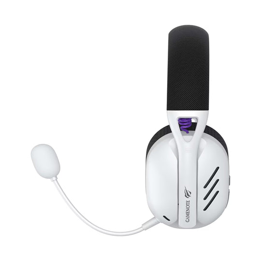 Auriculares Gamer Havit Fuxi H3 Inalámbricos 2.4G Bluetooth Blanco