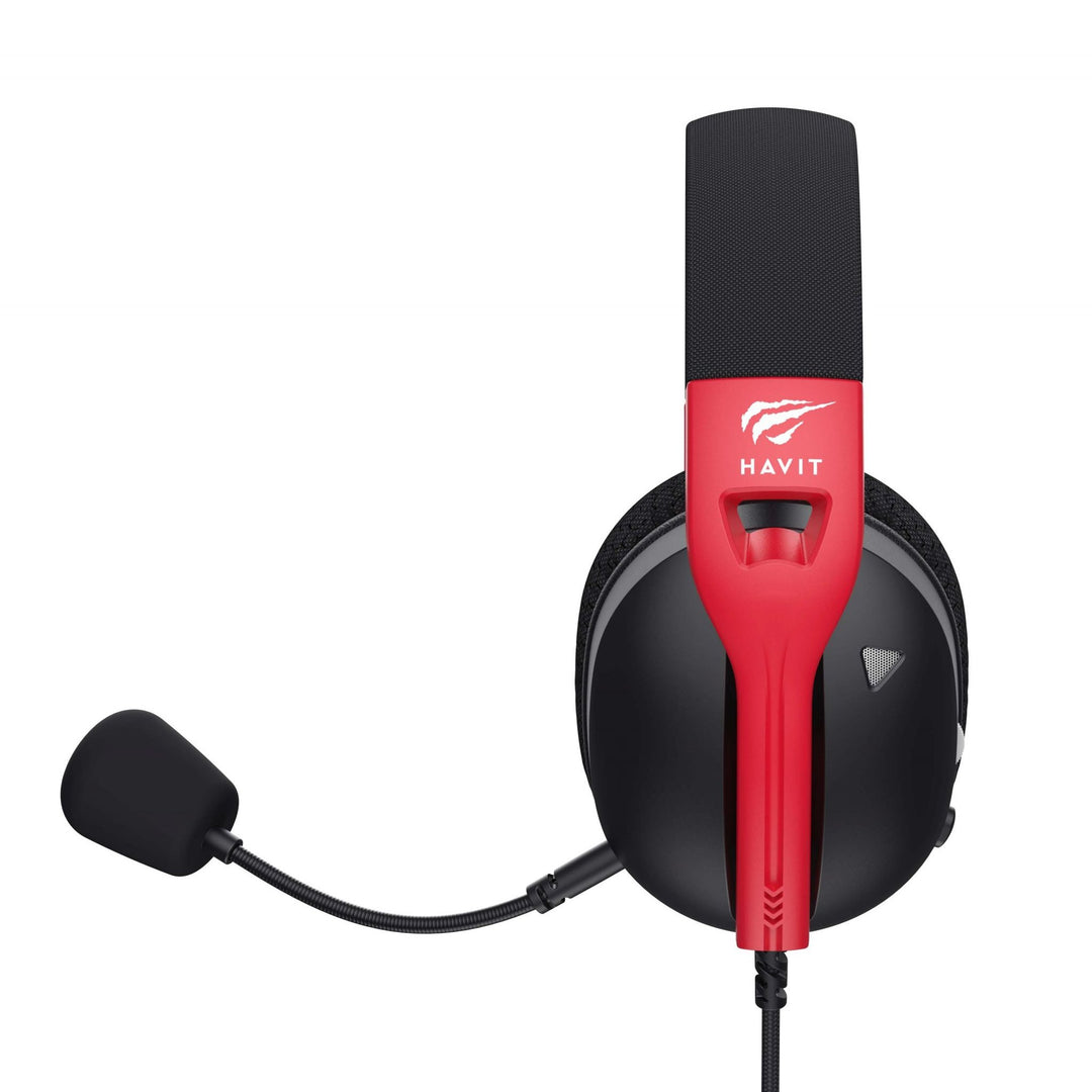 Auriculares Gamer Havit Fuxi H5 Inalámbricos 4 Modos 7.1 Rojo