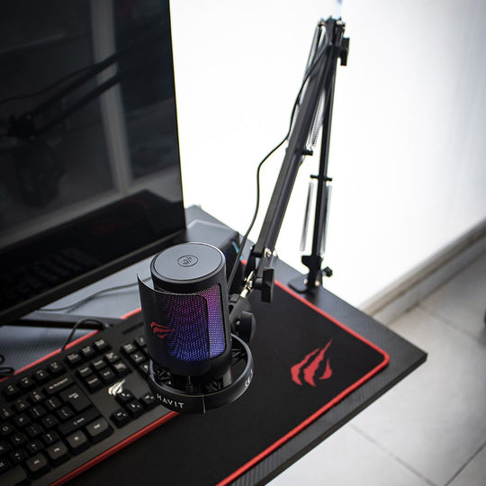 Micrófono Havit GK50 Pro Streaming RGB