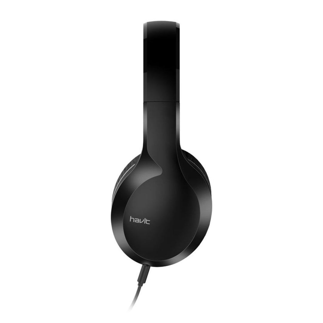 Auriculares Havit HV-H100d con Cable y Vincha – Negro