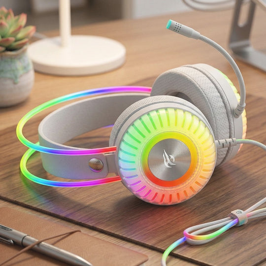 AURICULAR HAVITAuricular Gamer Havit H2046U USB 7.1 RGB