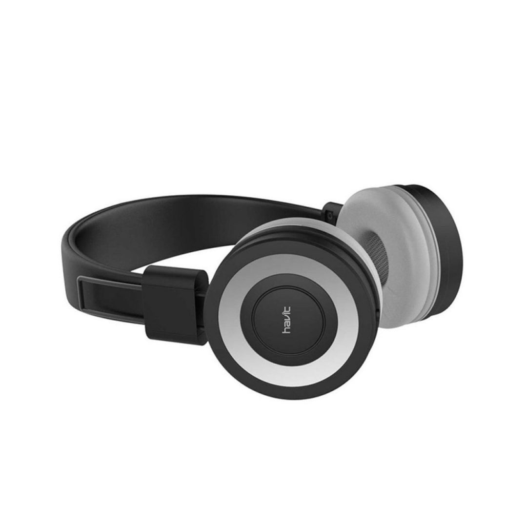 Auriculares Havit H2218D con Micrófono Vincha Cableado 3.5 mm Negro